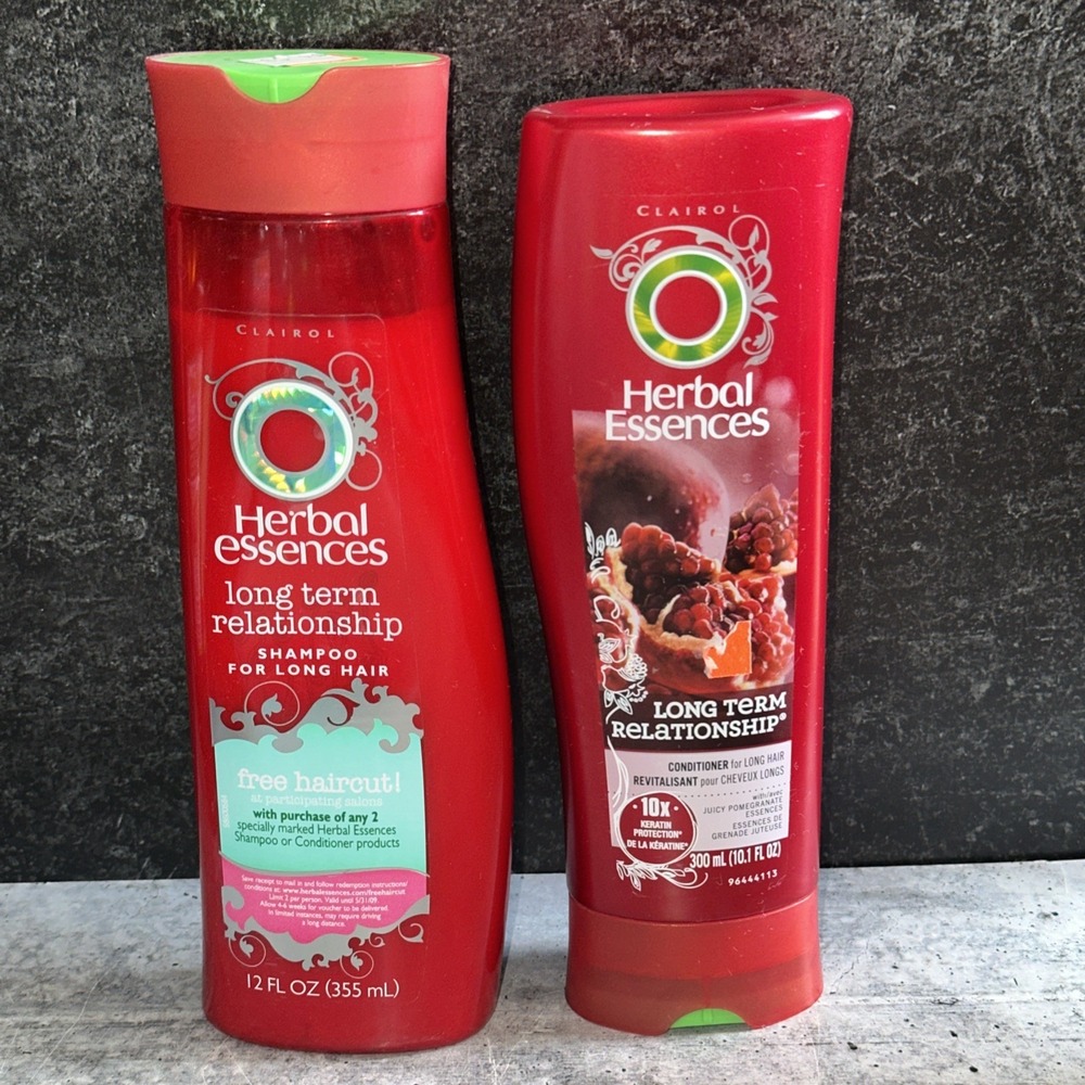 Combo Set Shampoo And Conditioner Herbal Essences Long Term Relationship